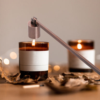 Candle Wick Snuffer Stainless Steel Wick Flame Snuffer Vintage Extinguisher with Long Handle V1294-YM0523-211020XU02-3