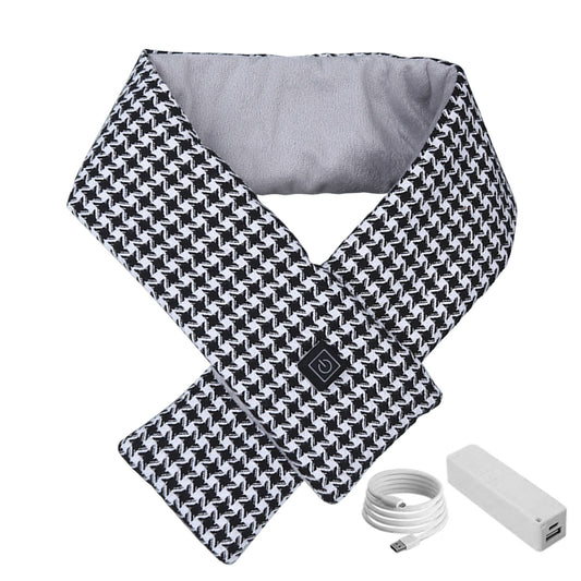 Heated Scarf Soft Neck Warmer USB Charging Heating Scarf 3 Speed Temperature Adjustment Neck Scarf for Men V1294-YM0523-211026YA03-1