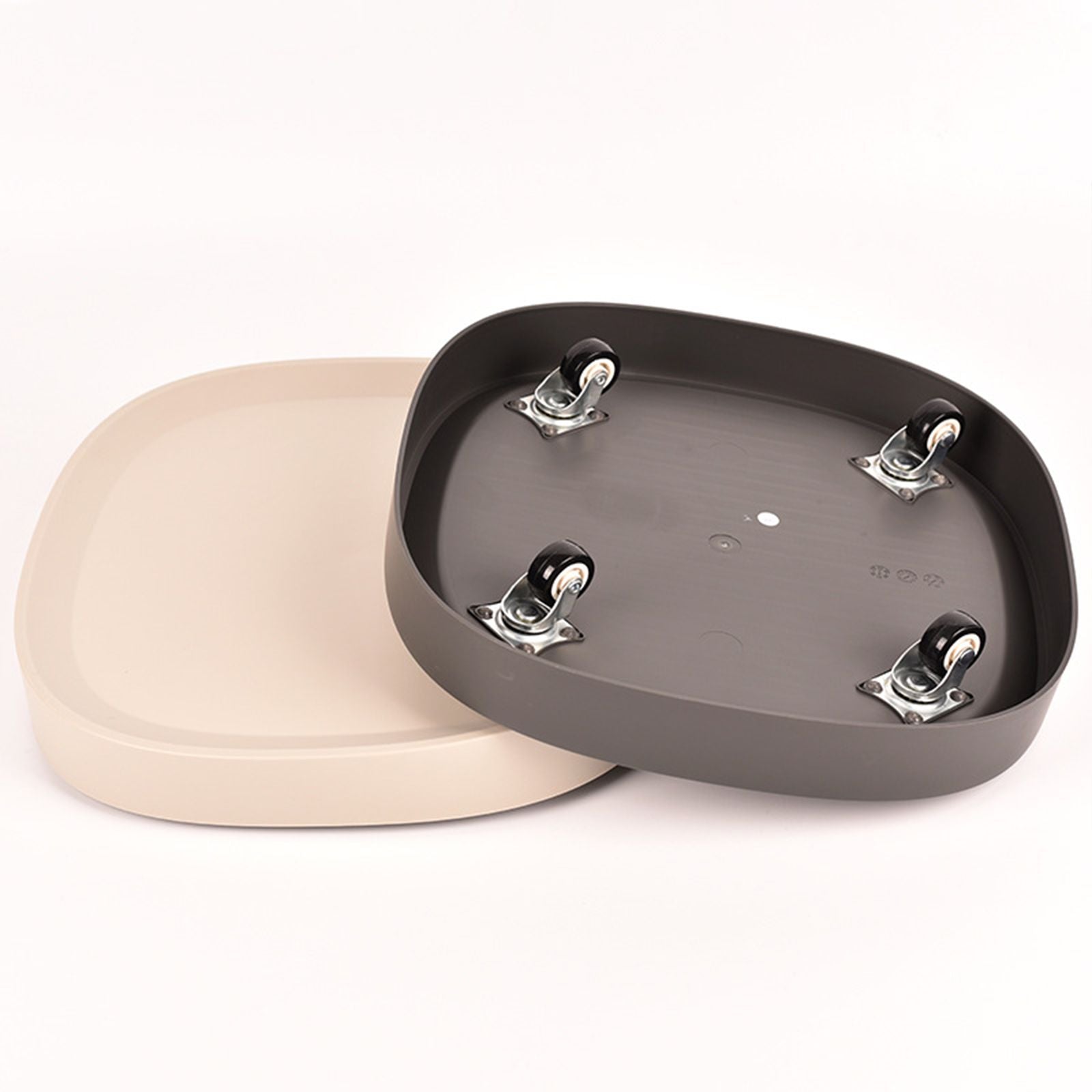 Mobile Flower Pot Tray Durable Wheels Plant Tray Planter Tray with Wheels V1294-YM0523-220108SH01-4