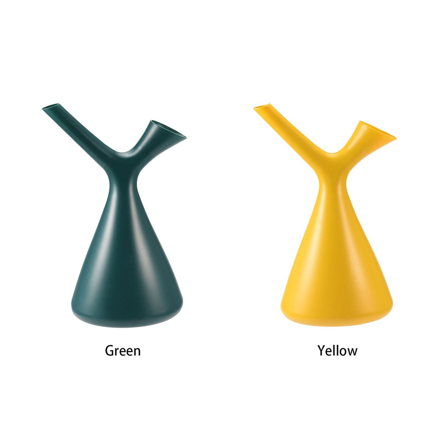 1.5L Creative V Shaped Watering Cans Home Gardening Watering Sprinkler Spray Cans V1294-YM0523-220111XY02-2