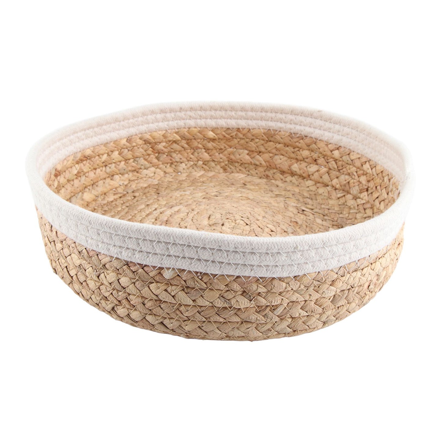 Woven Storage Basket Cloth Lining Rectangular Decorative Organizer Bins for Clothes Toy V1294-YM0523-220113JY01-5