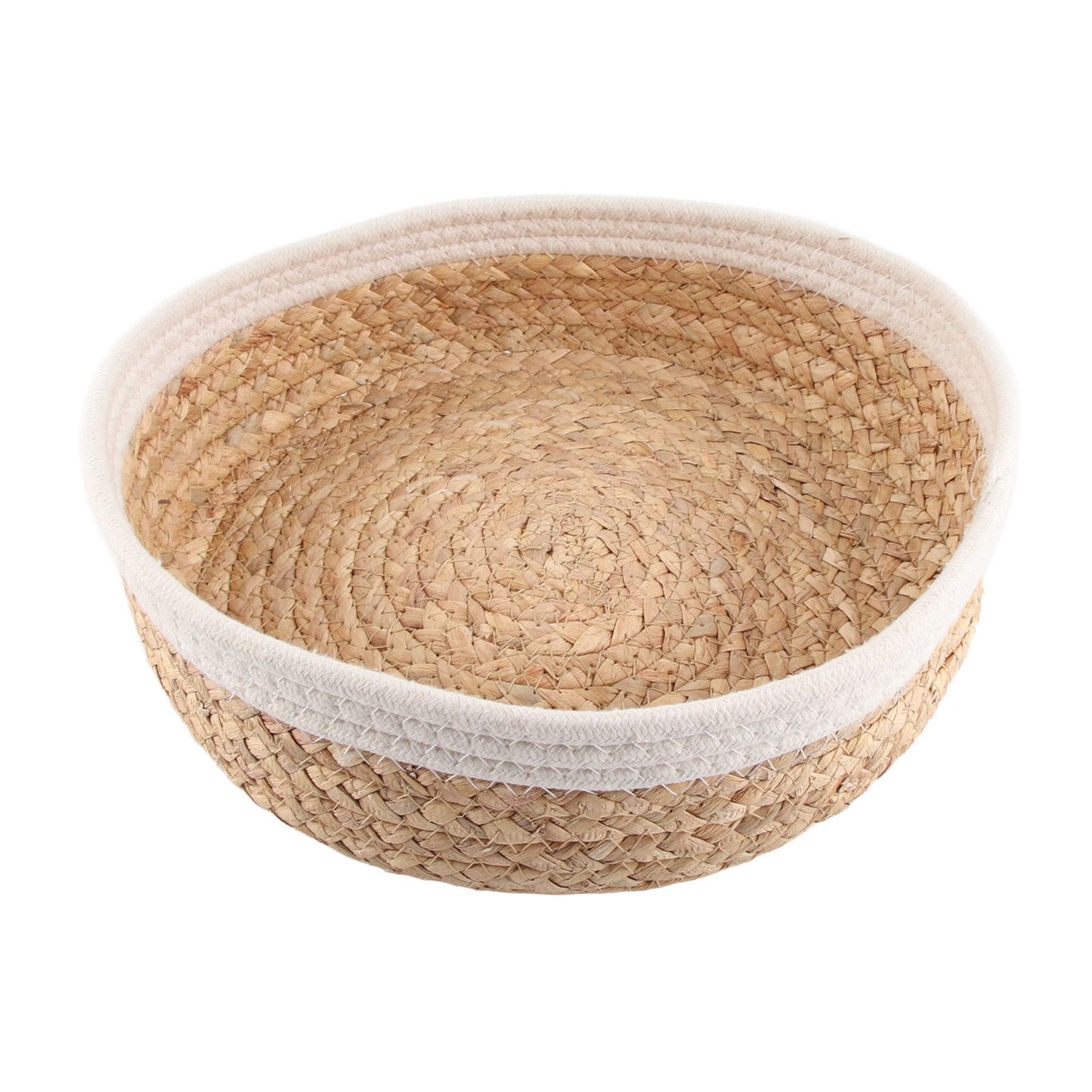 Woven Storage Basket Cloth Lining Rectangular Decorative Organizer Bins for Clothes Toy V1294-YM0523-220113JY01-5