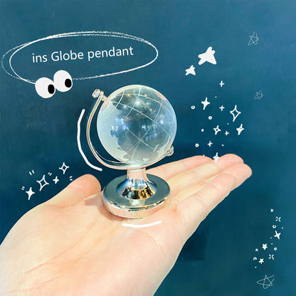 Simple Ins Style Mini Globe Girl Heart Creative Transparent Tabletop Decoration V1294-YM0523-220124HJ01-1