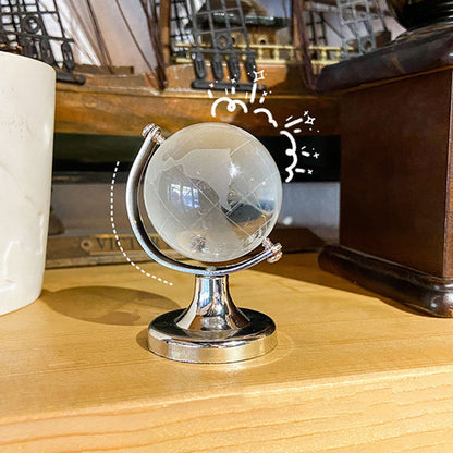 Simple Ins Style Mini Globe Girl Heart Creative Transparent Tabletop Decoration V1294-YM0523-220124HJ01-1