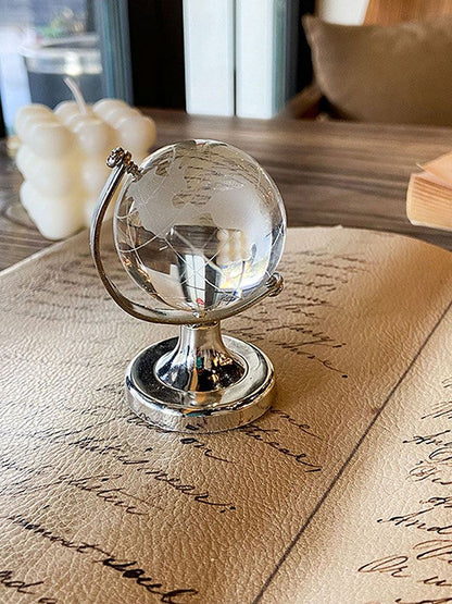 Simple Ins Style Mini Globe Girl Heart Creative Transparent Tabletop Decoration V1294-YM0523-220124HJ01-1