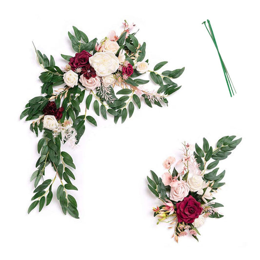 Wedding Simulation Arch Flower Flower Decoration Wedding Stage Background Flowers V1294-YM0523-220210YA01-1
