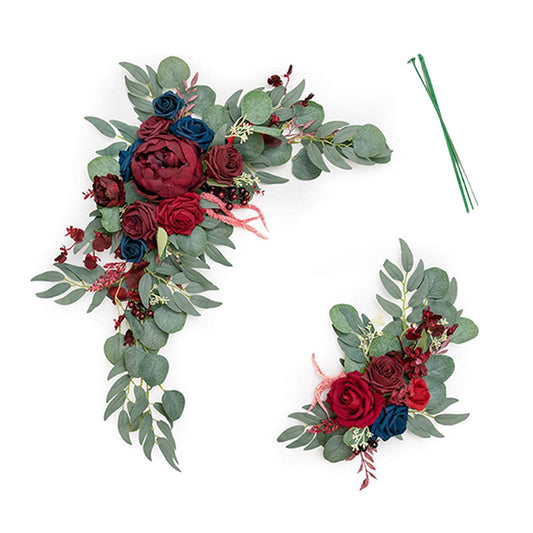 Wedding Simulation Arch Flower Flower Decoration Wedding Stage Background Flowers V1294-YM0523-220210YA01-3