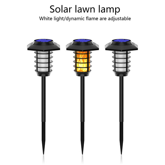 Solar Garden Lights Outdoor Waterproof Landscape Lighting Torches Garden Lights Inserted Lawn Lights V1294-YM0523-220218JY01-2