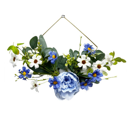 Artificial Sunflower Wreath Door Wreath Home Decoration V1294-YM0523-220221LS01-5