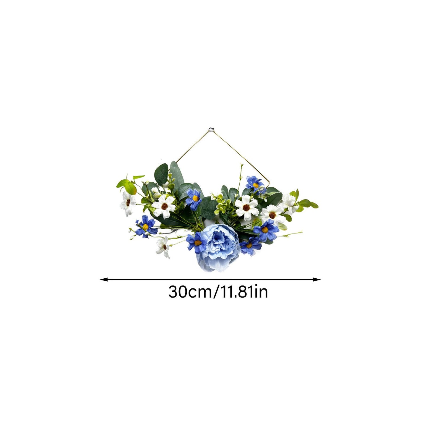 Artificial Sunflower Wreath Door Wreath Home Decoration V1294-YM0523-220221LS01-5