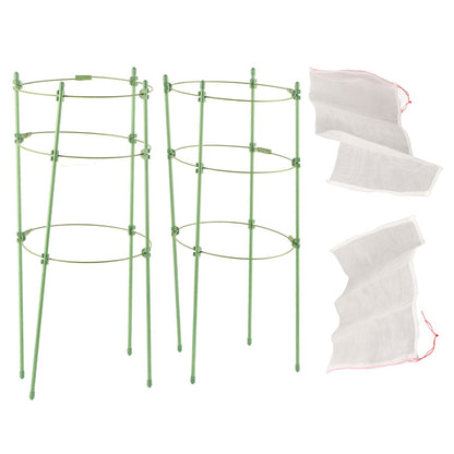 Garden Plastic Multifunctional Plant Covers Protectors Transparent Jar Prevent Birds Frost V1294-YM0523-220222DJ01