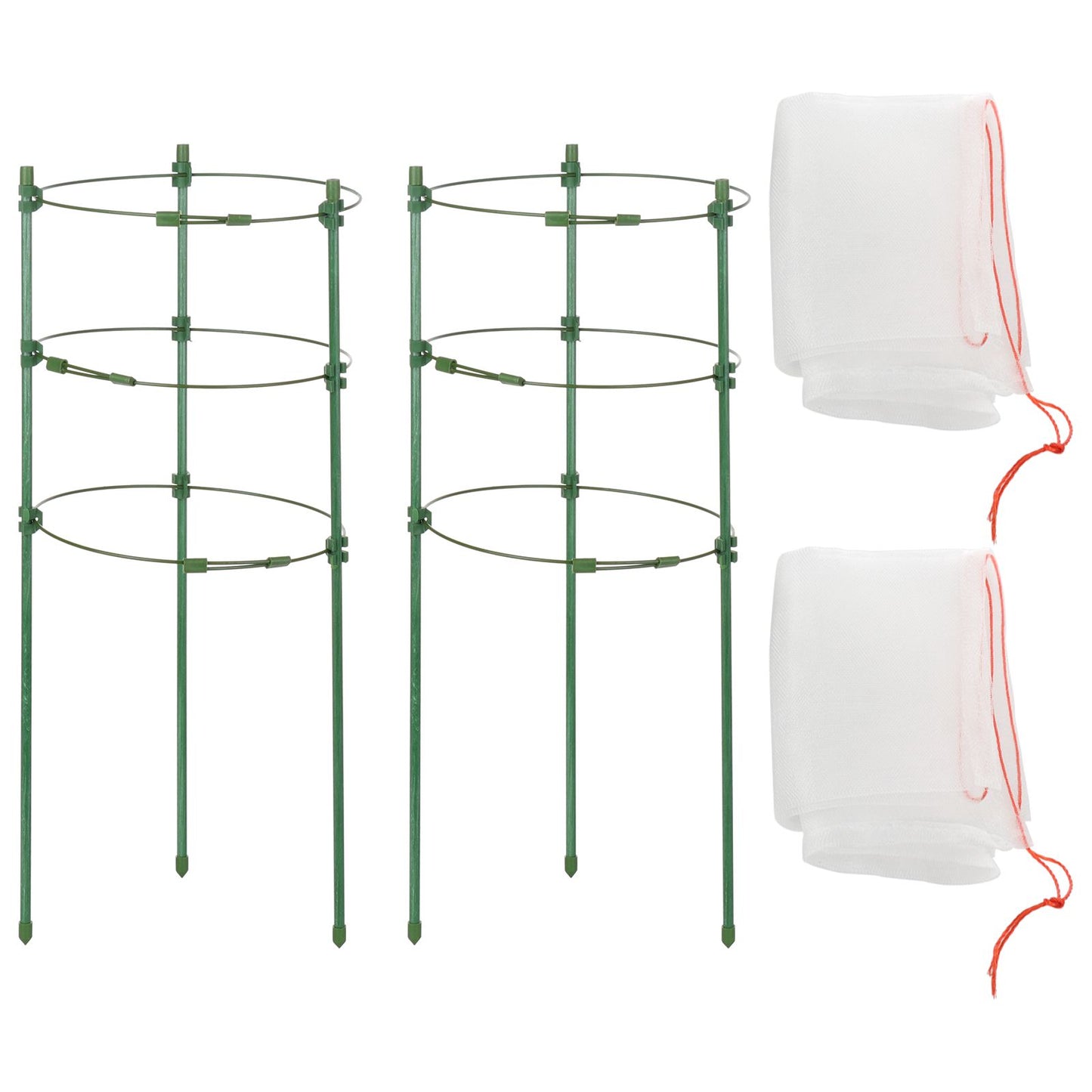 Garden Plastic Multifunctional Plant Covers Protectors Transparent Jar Prevent Birds Frost V1294-YM0523-220222DJ01