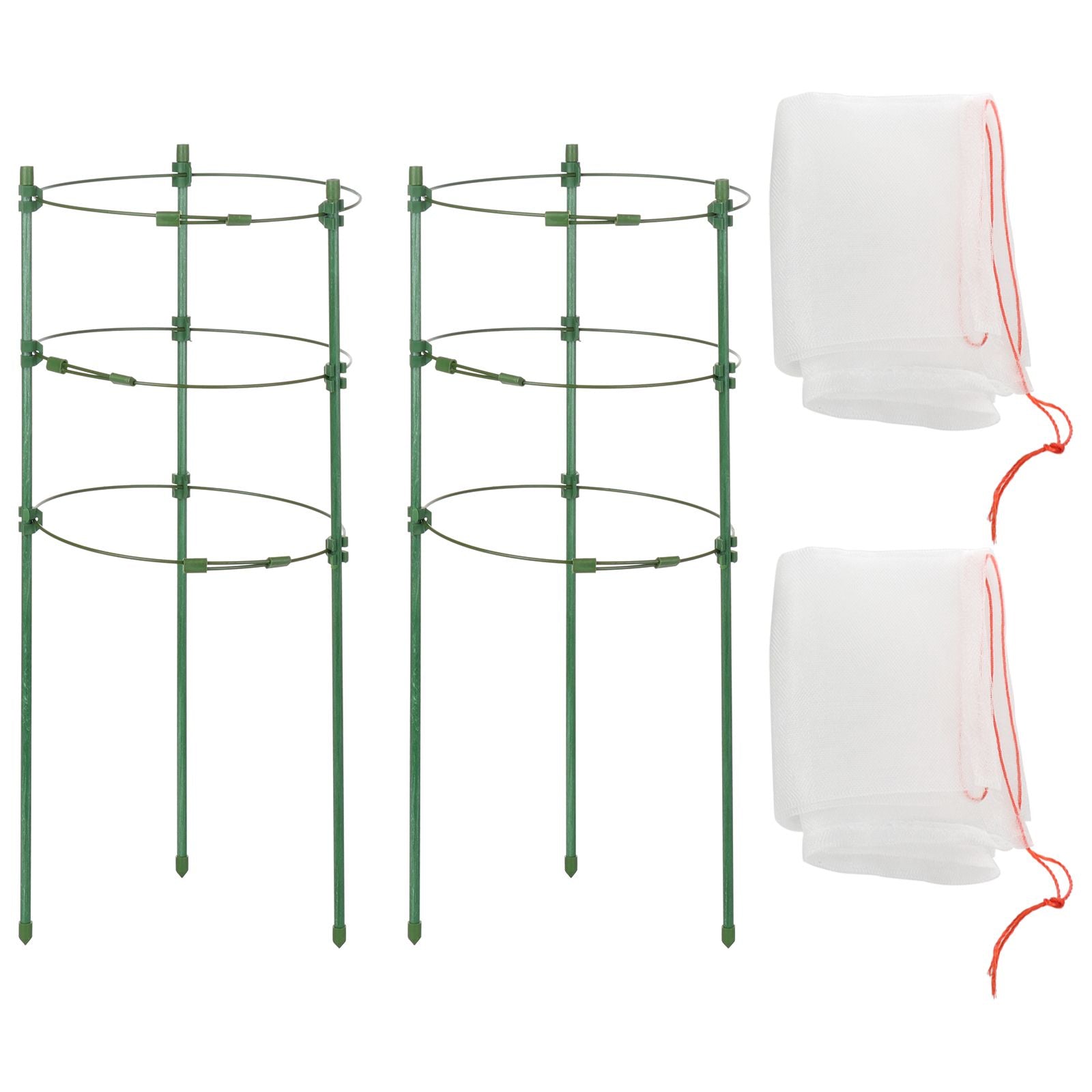 Garden Plastic Multifunctional Plant Covers Protectors Transparent Jar Prevent Birds Frost V1294-YM0523-220222DJ01