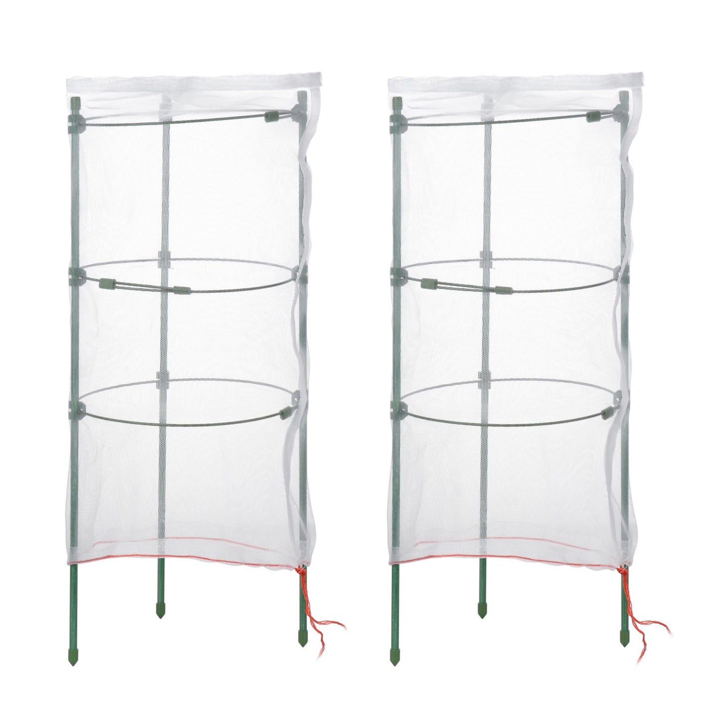 Garden Plastic Multifunctional Plant Covers Protectors Transparent Jar Prevent Birds Frost V1294-YM0523-220222DJ01