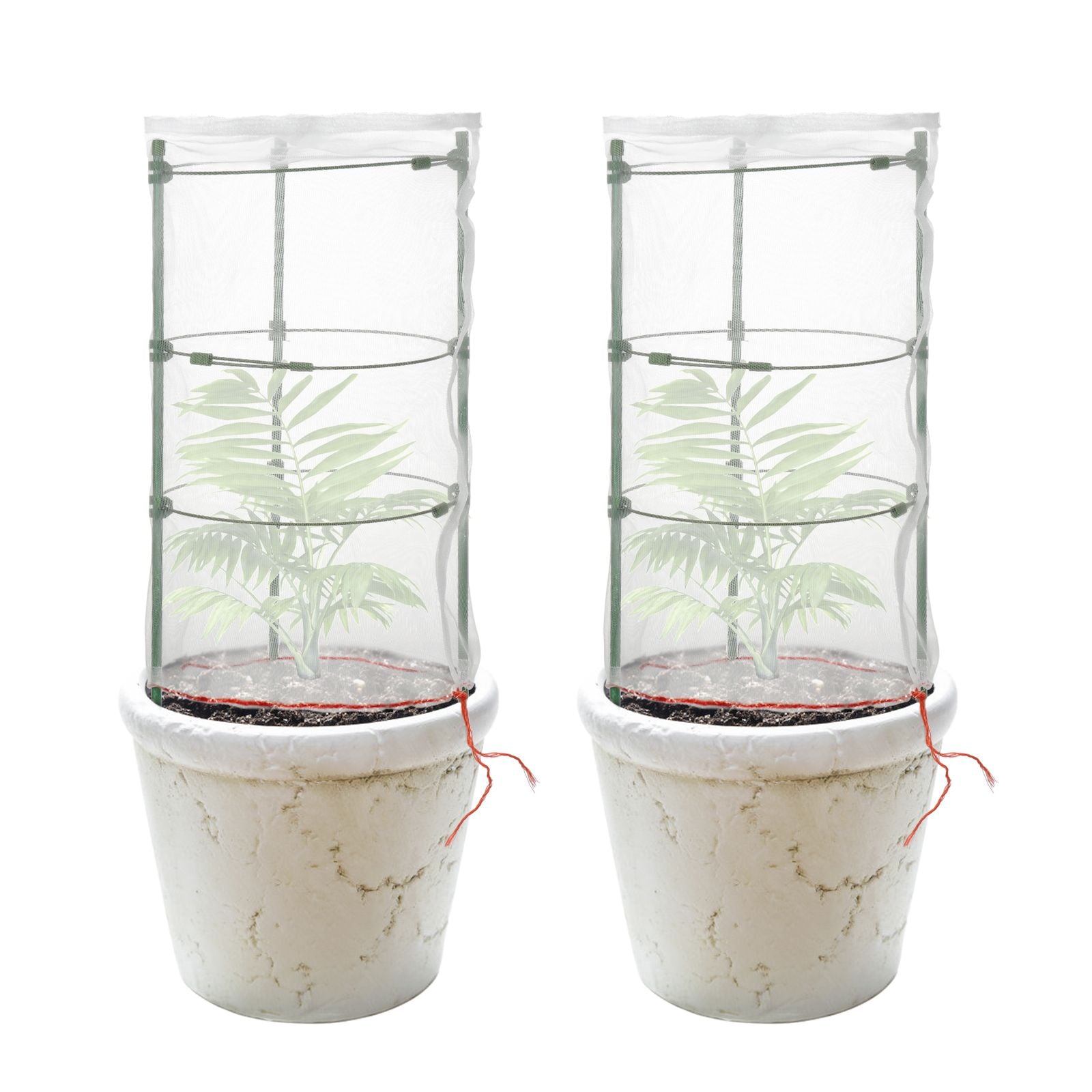 Garden Plastic Multifunctional Plant Covers Protectors Transparent Jar Prevent Birds Frost V1294-YM0523-220222DJ01