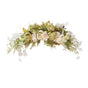 Spring Door Wreath Hanging Decorative Lintel Wreath Artificial Peony Flower Swag for Wedding Arch V1294-YM0523-220224XY01-5