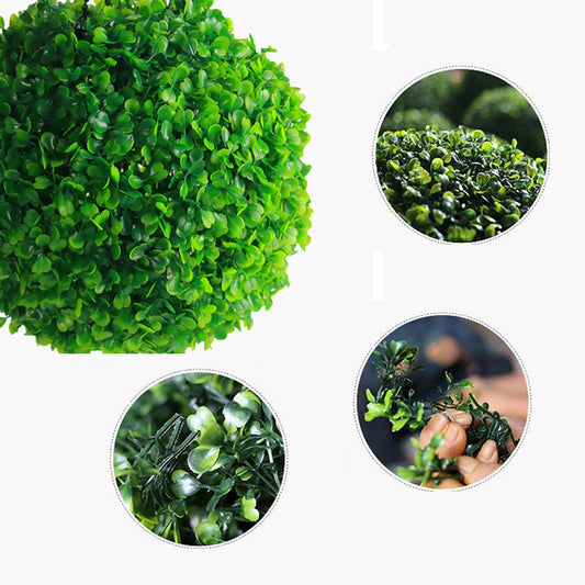 Solar Patio Light Simulation Potted Plant Lamp Glowing Grass Lights Outdoor Villa Garden Landscape Light V1294-YM0523-220225DY04-2