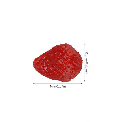 Simulated Fruit Slices Strawberry Kiwi Watermelon Slices Simulated Ice Cubes Fruit Display V1294-YM0523-220303CY10-2