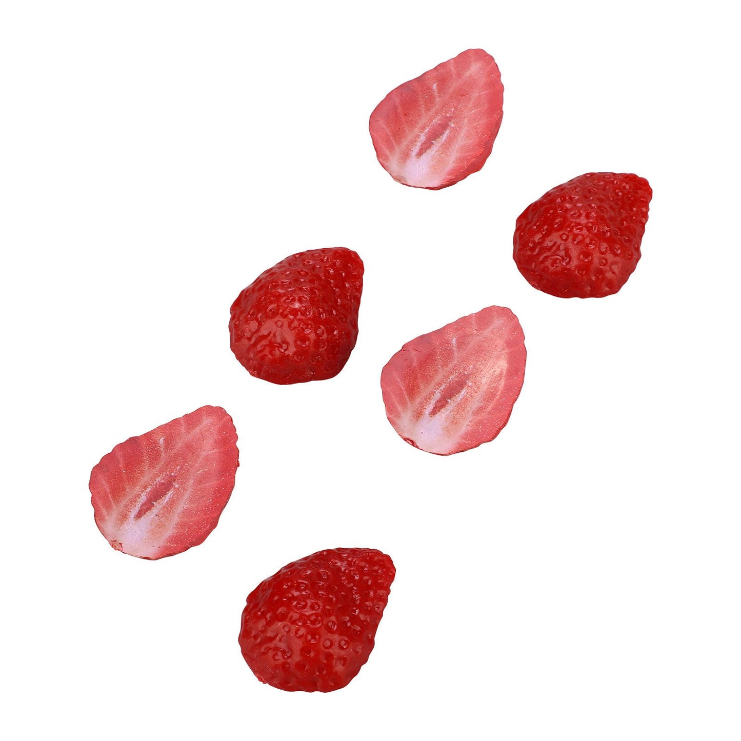 Simulated Fruit Slices Strawberry Kiwi Watermelon Slices Simulated Ice Cubes Fruit Display V1294-YM0523-220303CY10-2
