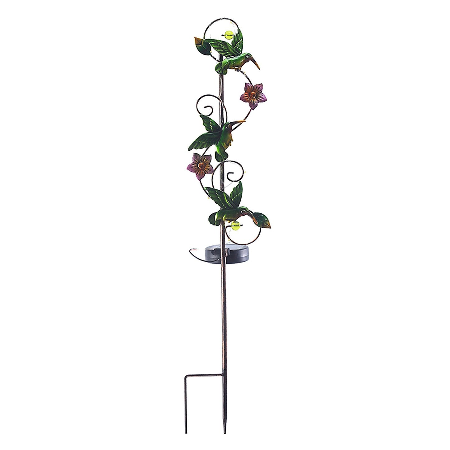 Solar Iron Lawn Lamp Waterproof Garden Stake Light Patio Decoration Landscape Light V1294-YM0523-220303LW07-3