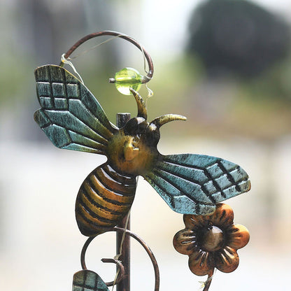 Solar Iron Lawn Lamp Waterproof Garden Stake Light Patio Decoration Landscape Light V1294-YM0523-220303LW07-3