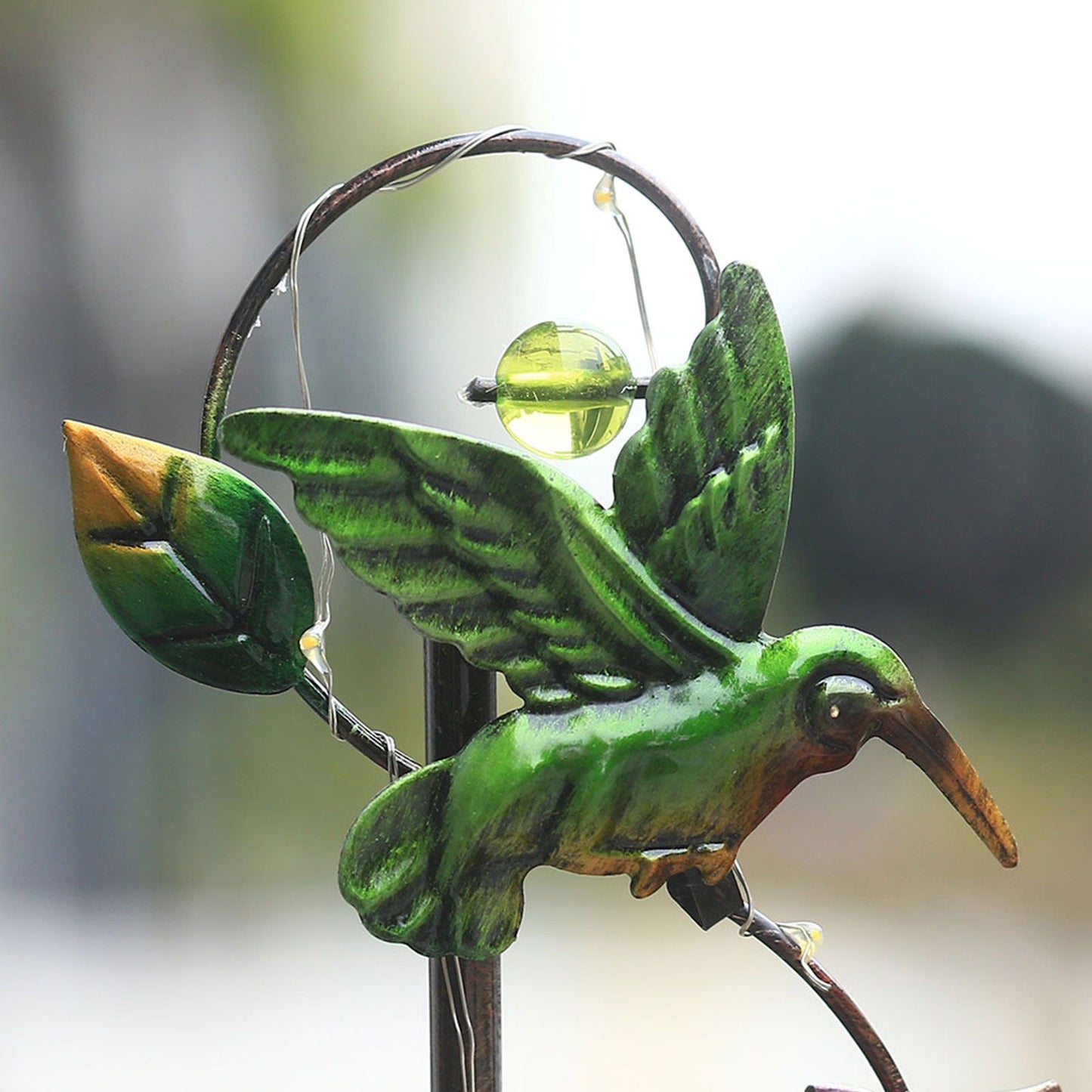 Solar Iron Lawn Lamp Waterproof Garden Stake Light Patio Decoration Landscape Light V1294-YM0523-220303LW07-3