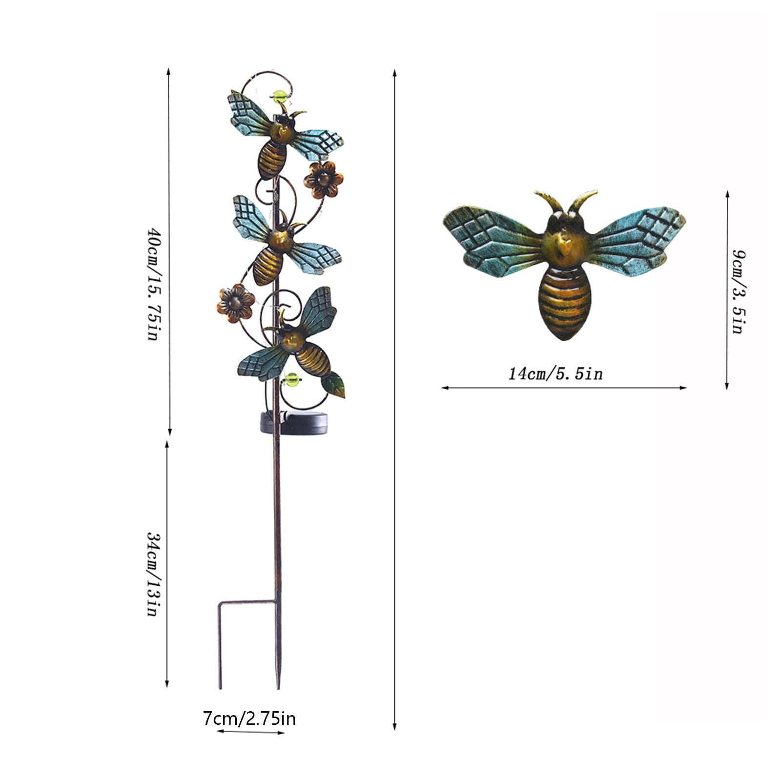 Solar Iron Lawn Lamp Waterproof Garden Stake Light Patio Decoration Landscape Light V1294-YM0523-220303LW07-3