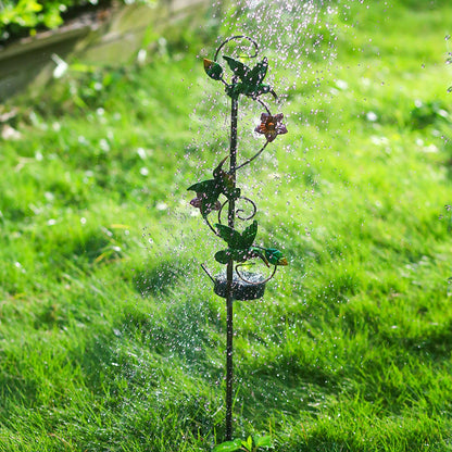 Solar Iron Lawn Lamp Waterproof Garden Stake Light Patio Decoration Landscape Light V1294-YM0523-220303LW07-3