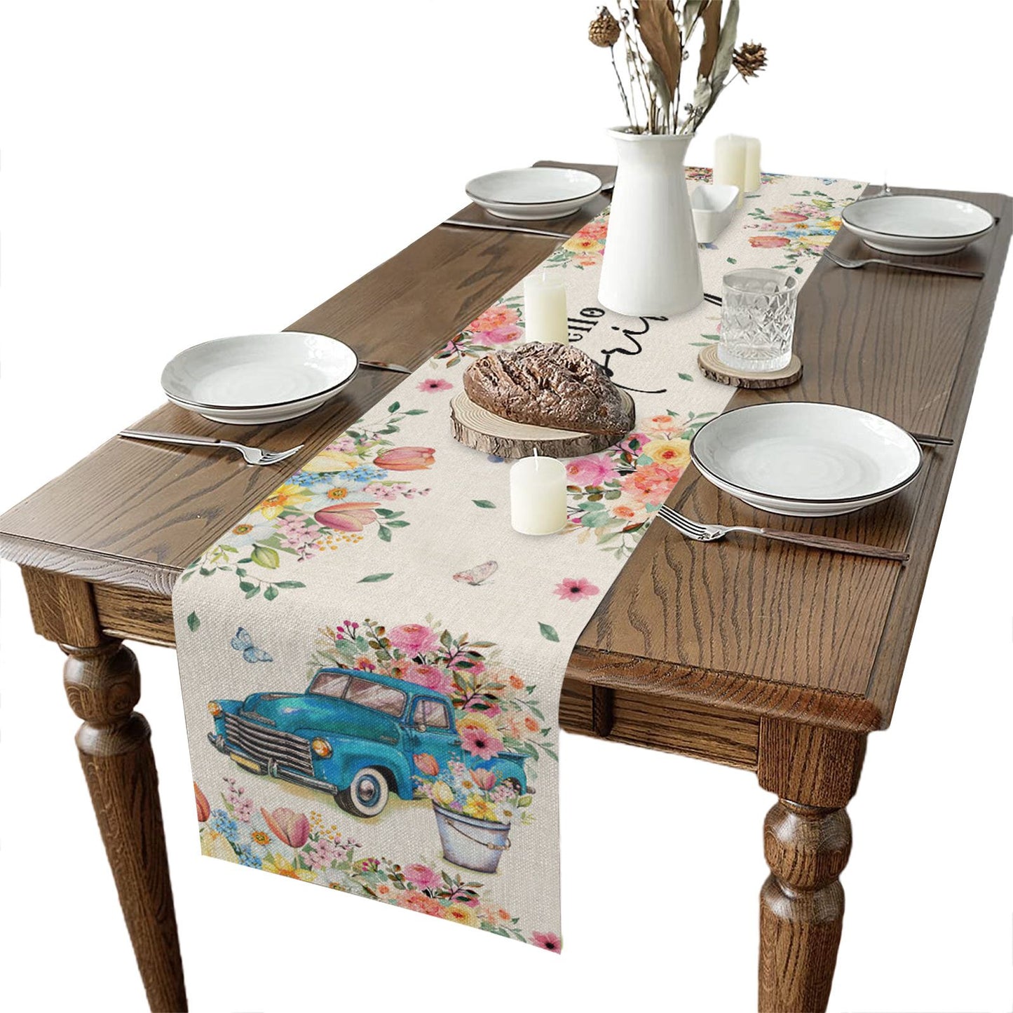 Washable Napkin Table Flag Table Runner Table Napkin Table Cloth V1294-YM0523-220303WQ04-1