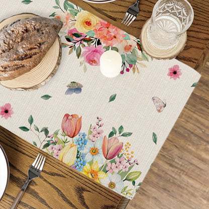 Washable Napkin Table Flag Table Runner Table Napkin Table Cloth V1294-YM0523-220303WQ04-1