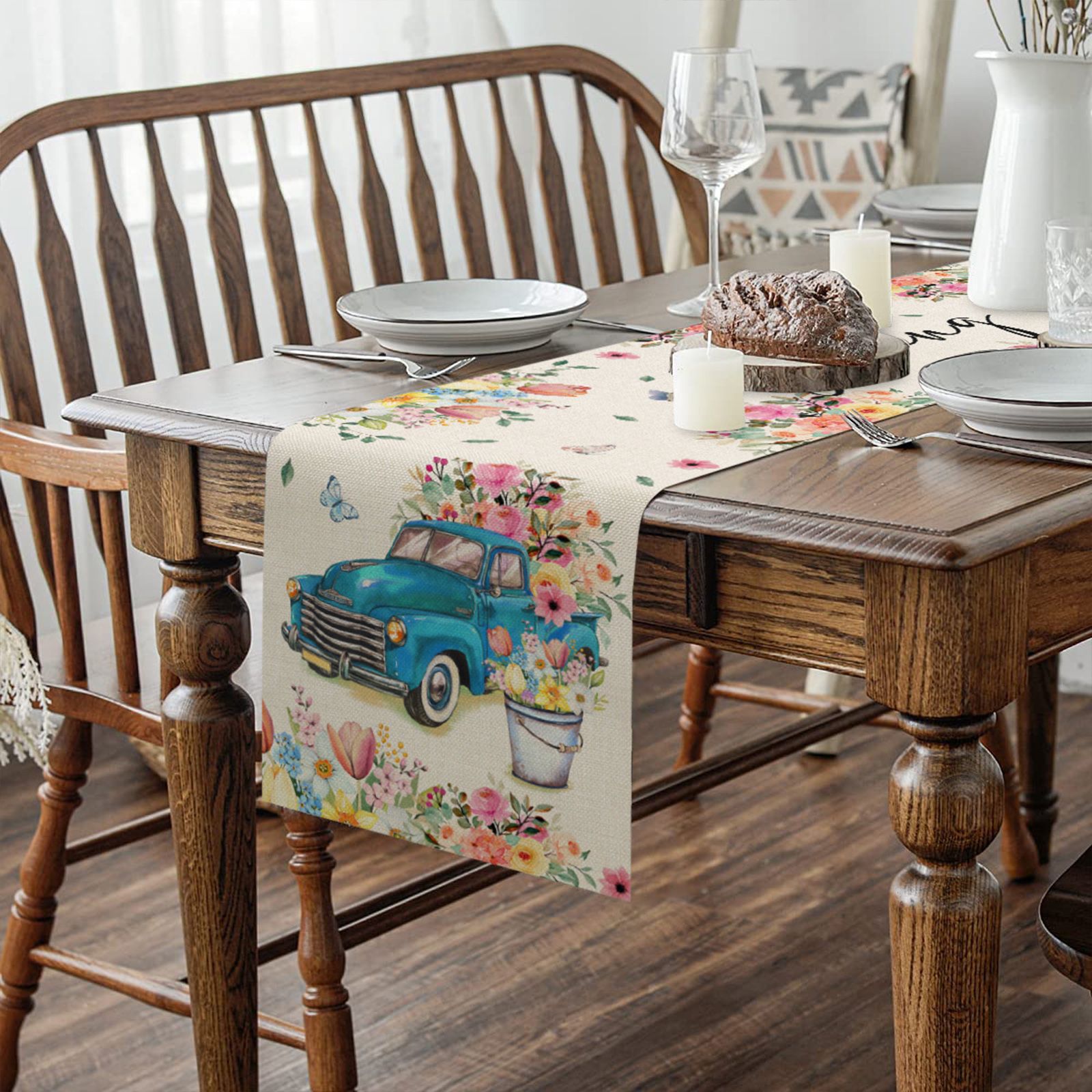 Washable Napkin Table Flag Table Runner Table Napkin Table Cloth V1294-YM0523-220303WQ04-1