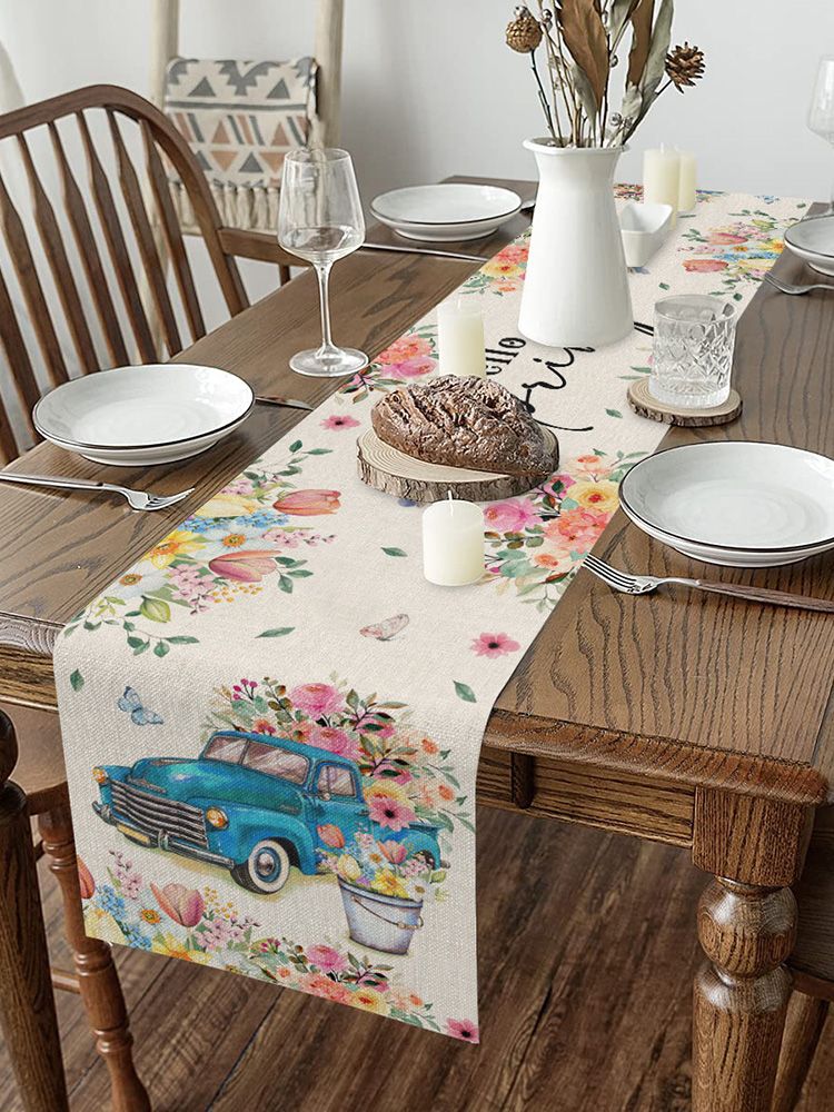 Washable Napkin Table Flag Table Runner Table Napkin Table Cloth V1294-YM0523-220303WQ04-1