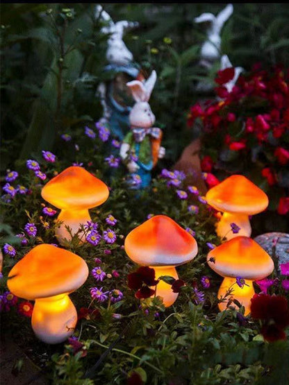 Lawn Garden Mushroom Lights LED Mushroom Lights String Outdoor Decorative Lights V1294-YM0523-220308DJ03-1