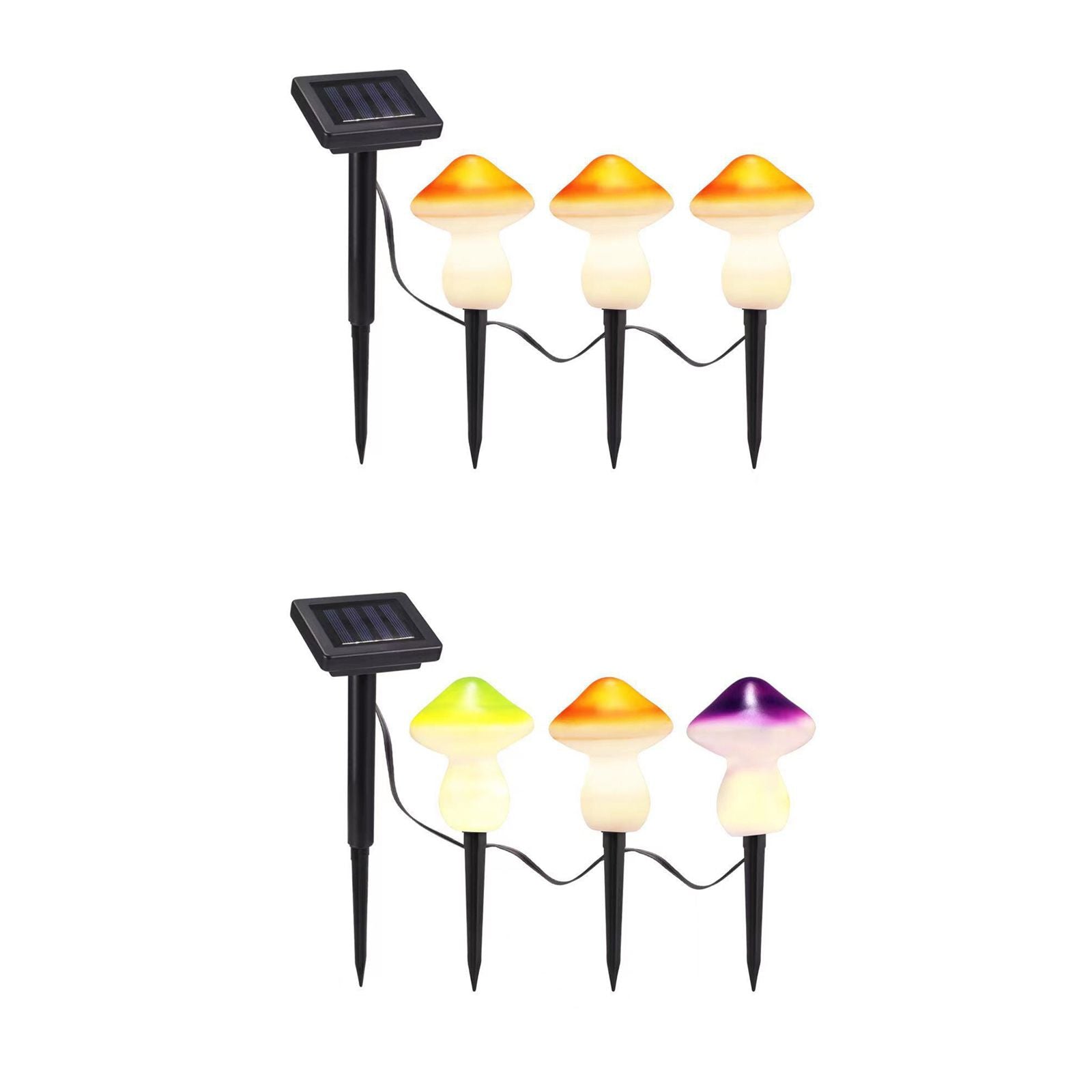Lawn Garden Mushroom Lights LED Mushroom Lights String Outdoor Decorative Lights V1294-YM0523-220308DJ03-1
