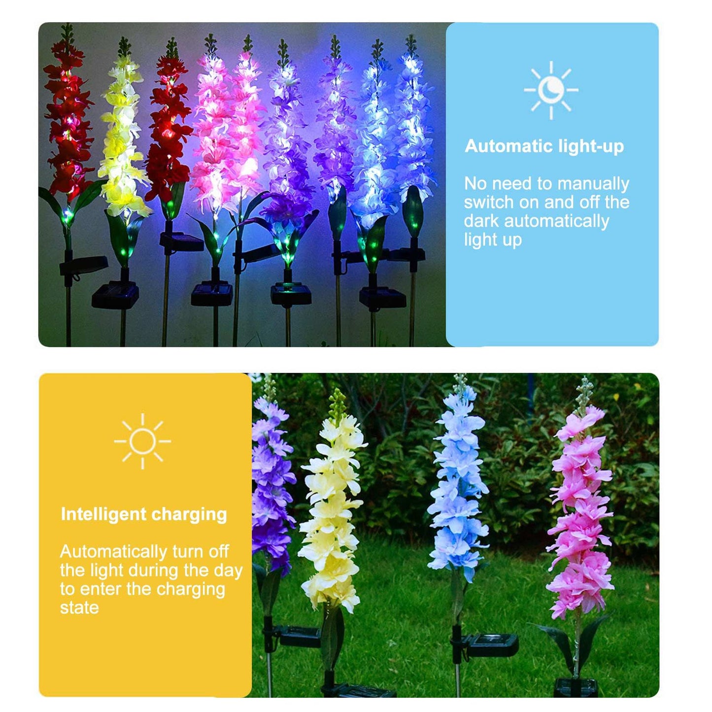 Innovative Lawn Lamp Solar Powered LED Decorative Light for Outdoor Garden Backyard Parks Pathway V1294-YM0523-220310CY27-3