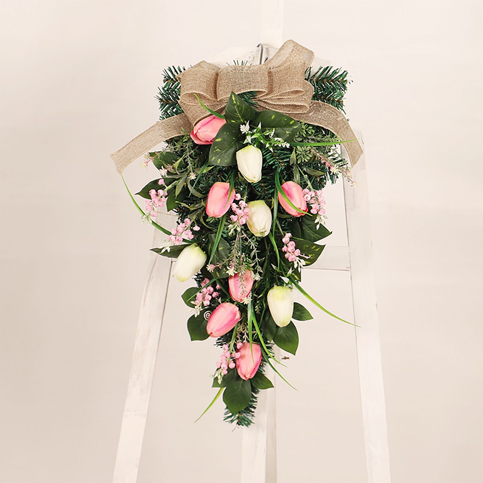 Simulation Wreath Door Hanging Wreath Artificial Decorative Wreath for Home Decoration V1294-YM0523-220318CY12