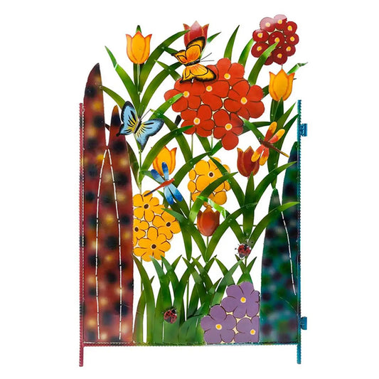 Garden Fence Border Iron Flower Decorative Garden Fencing Panel for Dog Yard Patio Outdoor V1294-YM0523-220322CY07-3