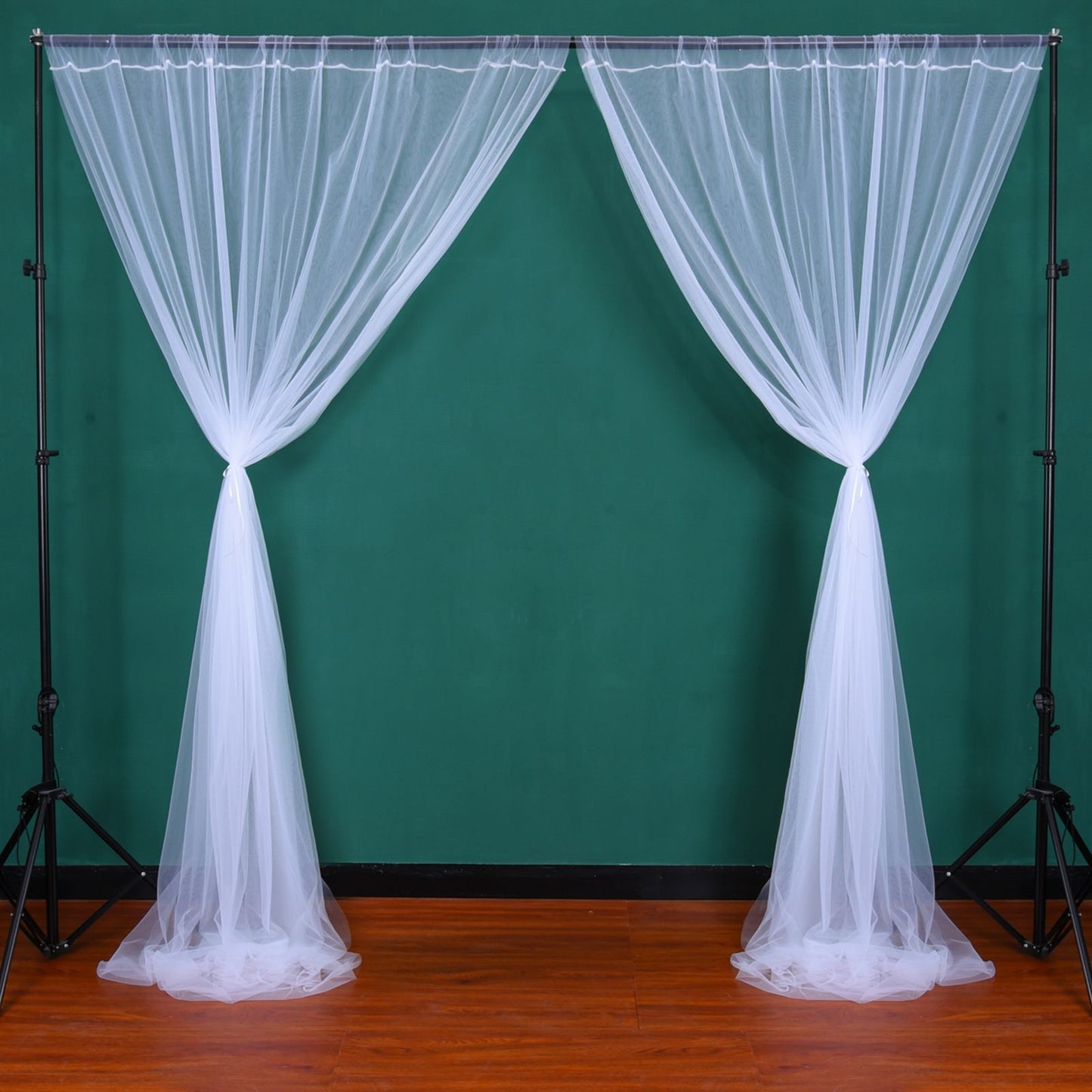 Wedding Party Window Screen Decoration Bedroom Outdoor Semi Transparent Mesh Curtains V1294-YM0523-220322QY03-1