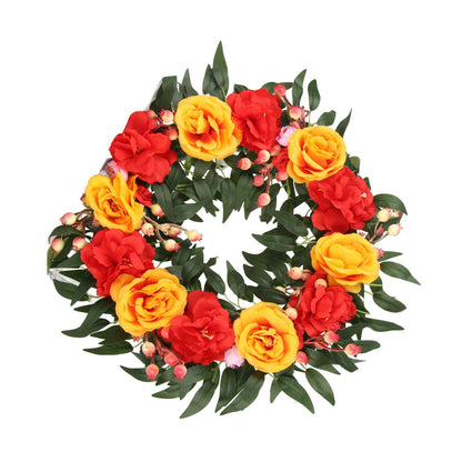 Halloween Garland Artificial Garland Window Door Hanging Wreath for Halloween Decor V1294-YM0523-220323DY01