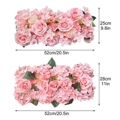 Wedding Dining Table Flower Centerpiece Floral Wedding Centerpieces for Tables Runner Artificial Flowers V1294-YM0523-220323HJ01-5