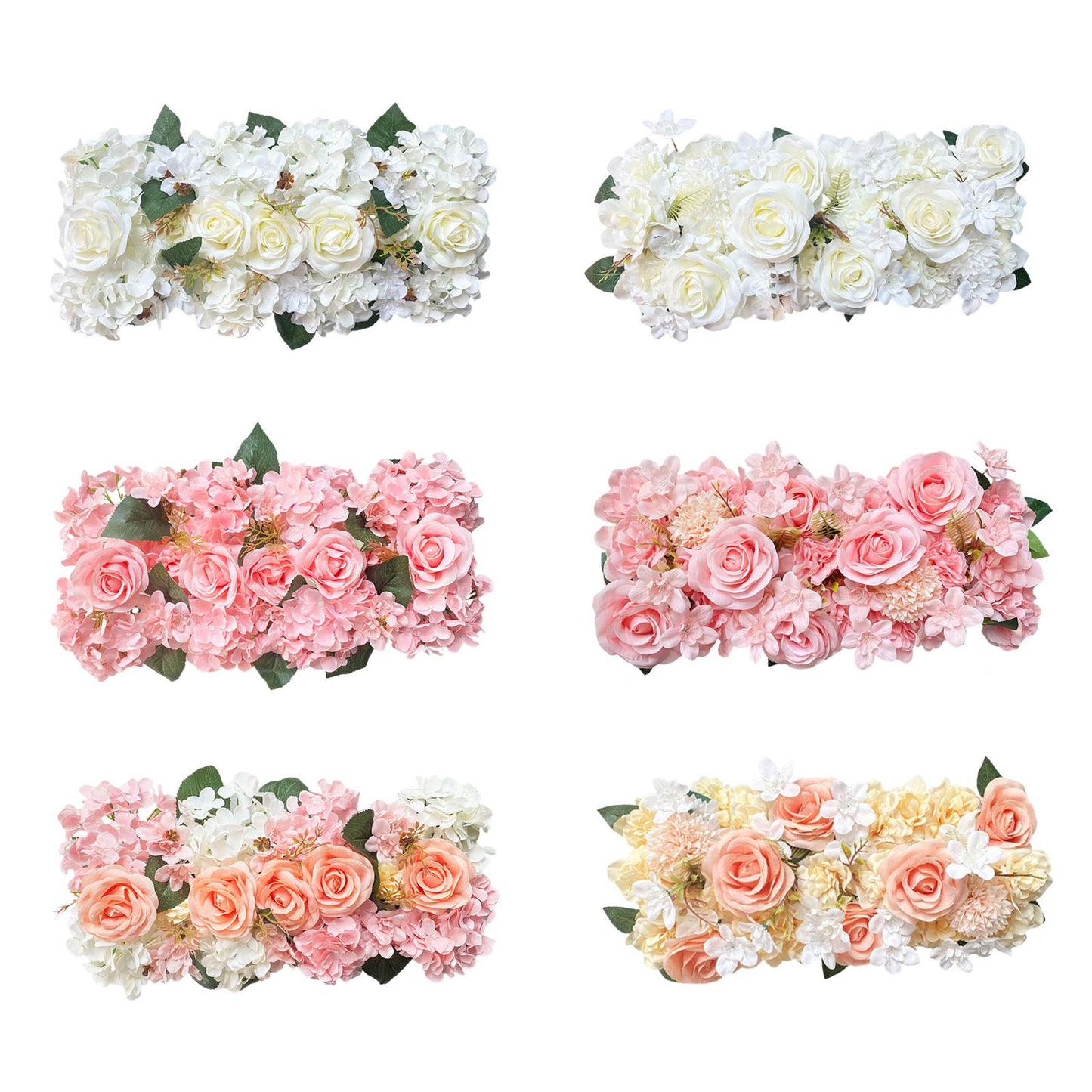 Wedding Dining Table Flower Centerpiece Floral Wedding Centerpieces for Tables Runner Artificial Flowers V1294-YM0523-220323HJ01-5