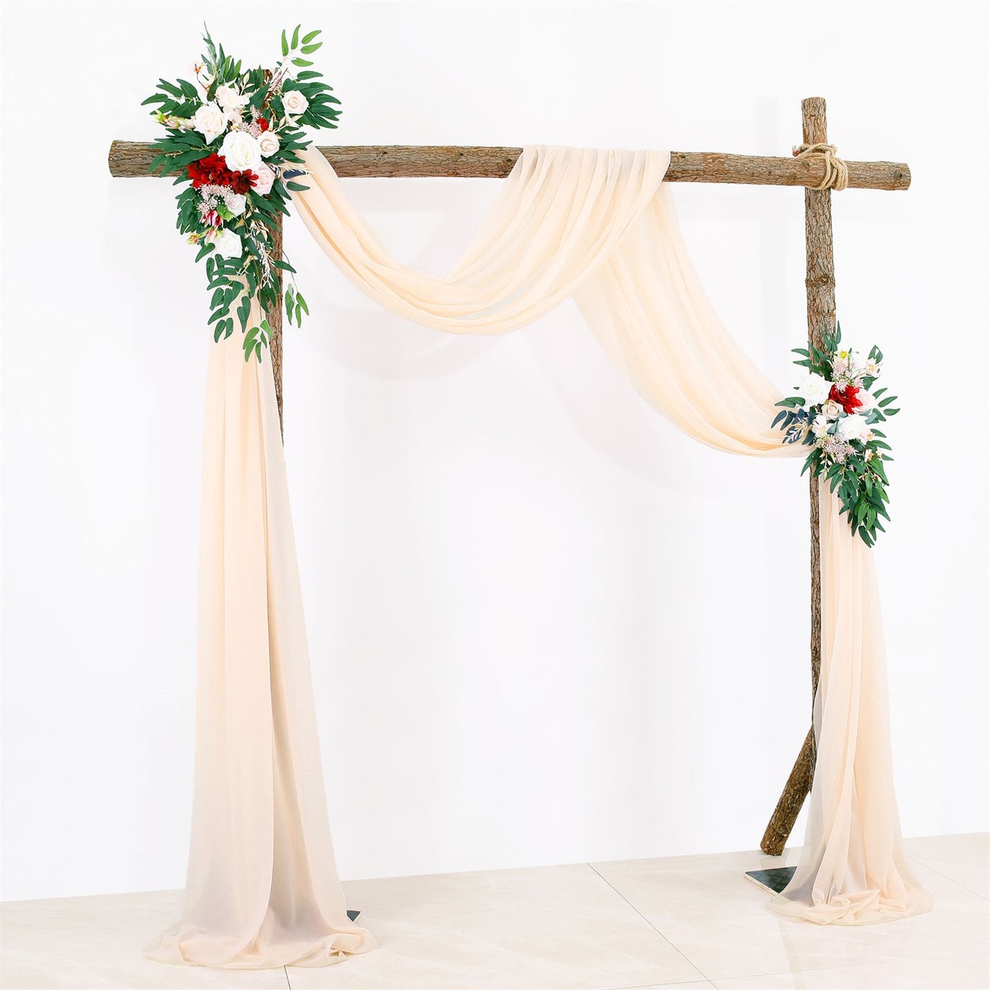 Wedding Arch Drapery Wedding Decoration Arrangement Drapery Arch Background Drapery V1294-YM0523-220329LD05-A