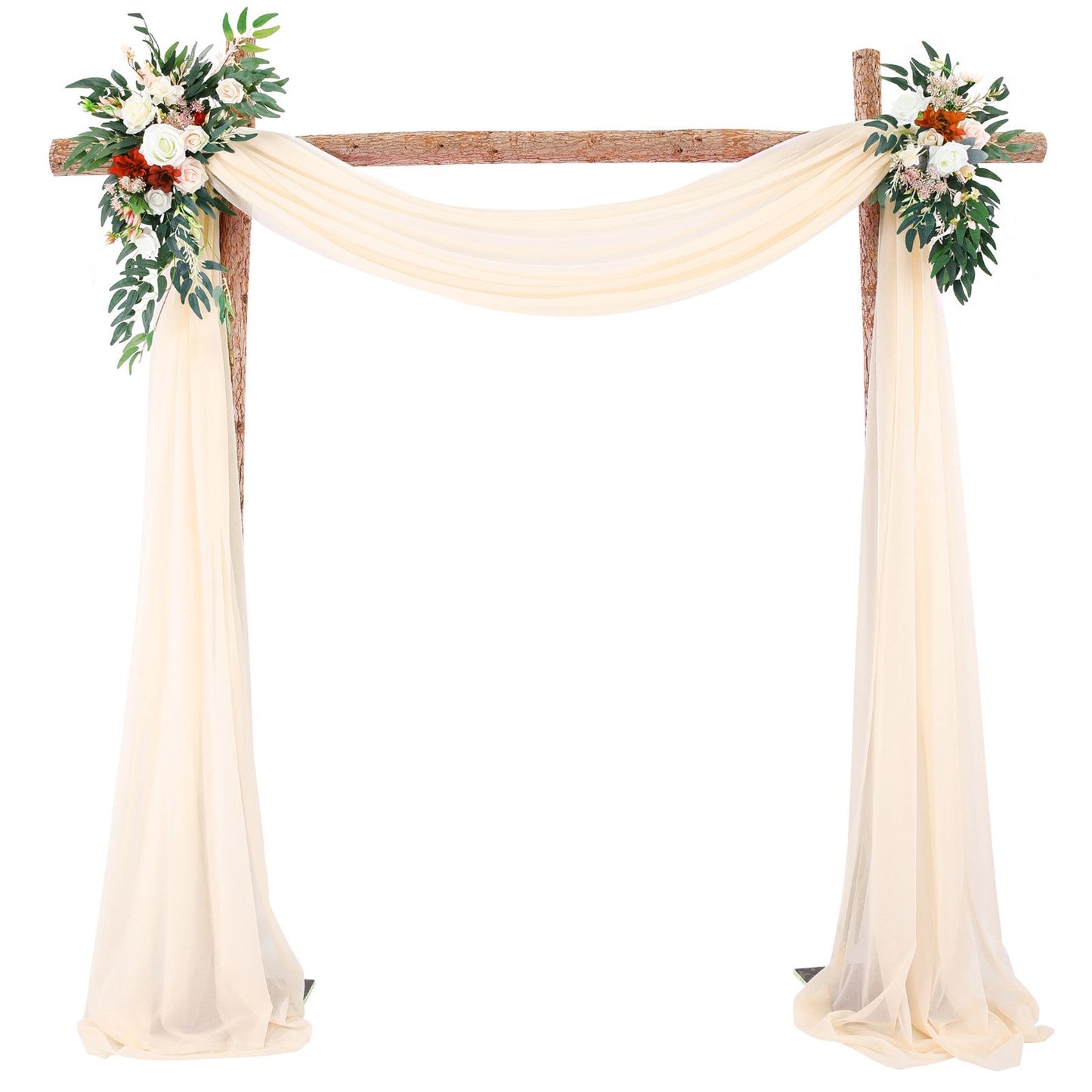 Wedding Arch Drapery Wedding Decoration Arrangement Drapery Arch Background Drapery V1294-YM0523-220329LD05-A