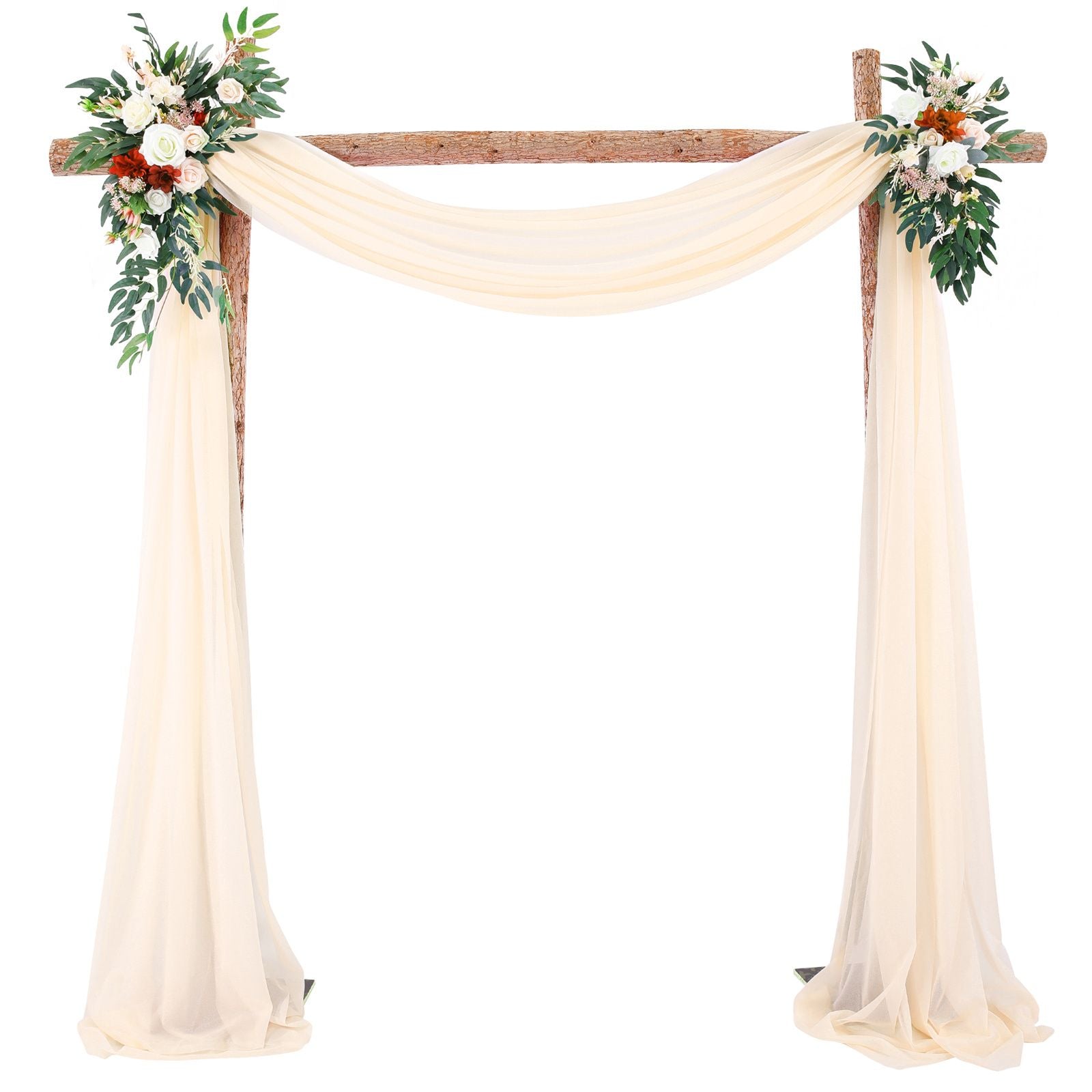 Wedding Arch Drapery Wedding Decoration Arrangement Drapery Arch Background Drapery V1294-YM0523-220329LD05-A