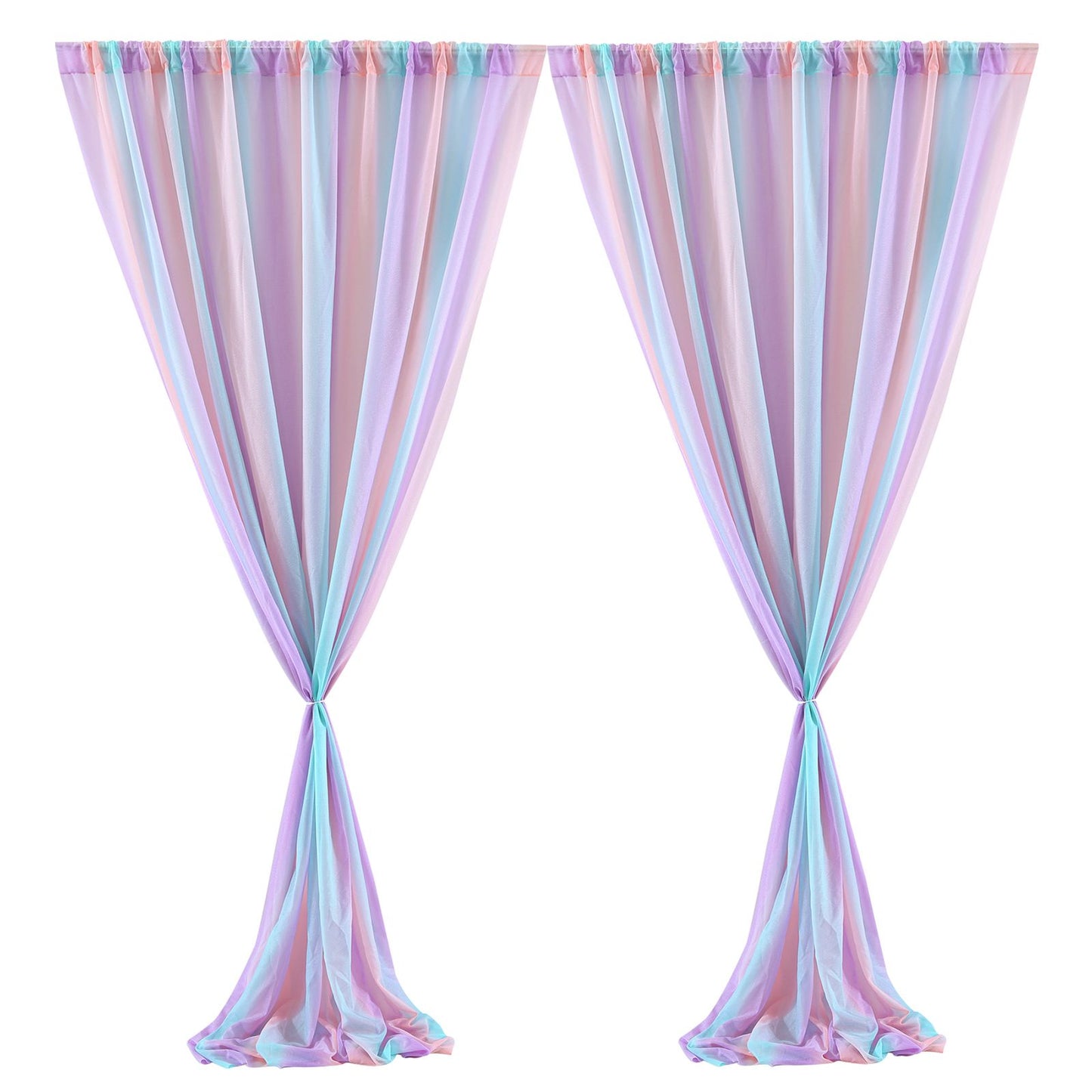 Wedding Arch Draping Fabric Background Decorative Wedding Curtain Wedding Party Props V1294-YM0523-220330LD02-9
