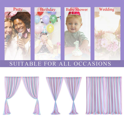 Wedding Arch Draping Fabric Background Decorative Wedding Curtain Wedding Party Props V1294-YM0523-220330LD02-9