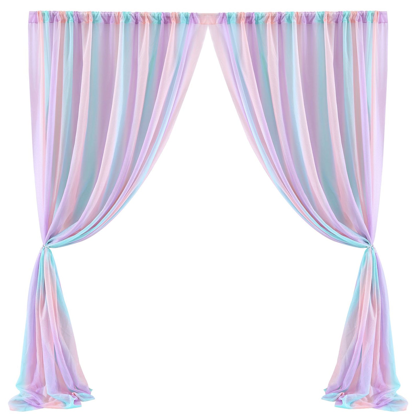 Wedding Arch Draping Fabric Background Decorative Wedding Curtain Wedding Party Props V1294-YM0523-220330LD02-9