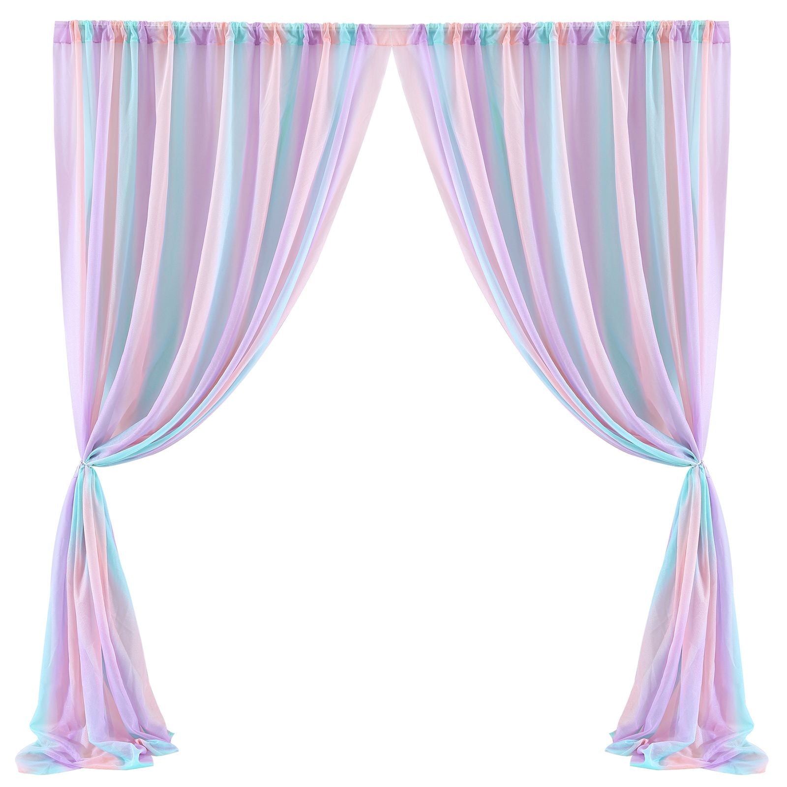 Wedding Arch Draping Fabric Background Decorative Wedding Curtain Wedding Party Props V1294-YM0523-220330LD02-9