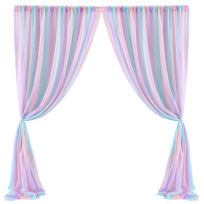 Wedding Arch Draping Fabric Background Decorative Wedding Curtain Wedding Party Props V1294-YM0523-220330LD02-9