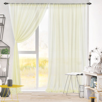Backdrop Curtain Beige 1.5x2.5m Yarn Durable Backdrop Drape for Wedding Party Photo V1294-YM0523-220330LD04-7
